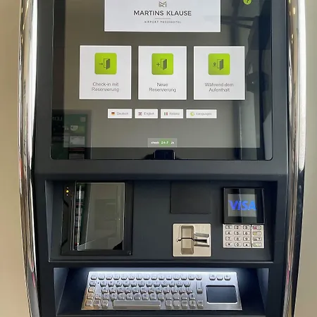 Martins Klause Airport Messe - Air Conditioning - Self Check-in Available 3* 라인펠덴에흐터딘겐